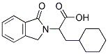 3-CYCLOHEXYL-2-(1-OXO-1,3-DIHYDRO-2H-ISOINDOL-2-YL)PROPANOIC ACID 结构式