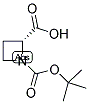 (R)-N-BOC-AZETIDINE-2-CARBOXYLIC ACID 结构式