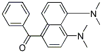 [4,5-BIS(DIMETHYLAMINO)-1-NAPHTHYL](PHENYL)METHANONE 结构式