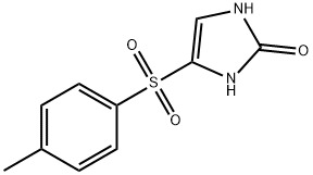 4-[(4-METHYLPHENYL)SULFONYL]-1,3-DIHYDRO-2H-IMIDAZOL-2-ONE 结构式