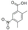 5-NITRO-2,4-DIMETHYLBENZOIC ACID 结构式