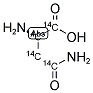 ASPARAGINE, L-[14C(U)] 结构式