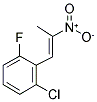 2'-CHLORO-6'-FLUORO-BETA-METHYL-BETA-NITROSTYRENE 结构式
