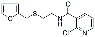 2-CHLORO-N-(2-[(2-FURYLMETHYL)THIO]ETHYL)NICOTINAMIDE 结构式