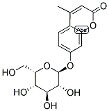 4-METHYLUMBELLIFERYL A-L-IDOPYRANOSIDE 结构式