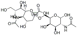 6-O-A-SIALYL-2-ACETAMIDO-2-DEOXY-D-GALACTOPYRANOSIDE 结构式