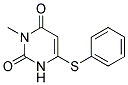 2,6-DIOXO-1-METHYL-4-PHENYLTHIO-1,2,3,6-TETRAHYDROPYRIMIDINE 结构式