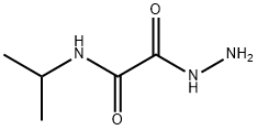 1-(肼羰基)-N-(丙-2-基)甲酰胺 结构式