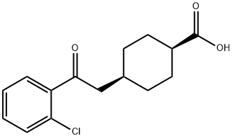 CIS-4-[2-(2-CHLOROPHENYL)-2-OXOETHYL]CYCLOHEXANE-1-CARBOXYLIC ACID