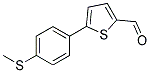 5-[4-(METHYLSULFANYL)PHENYL]-2-THIOPHENECARBALDEHYDE 结构式