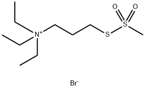 3-(TRIETHYLAMMONIUM)PROPYL METHANTHIOSULFONATE BROMIDE 结构式