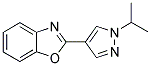 2-[1-ISOPROPYL-(1H)-PYRAZOL-4-YL]BENZOXAZOLE 结构式