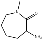 (S)-3-AMINO-1-METHYL-AZEPAN-2-ONE 结构式