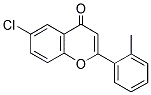 6-CHLORO-2'-METHYLFLAVONE 结构式