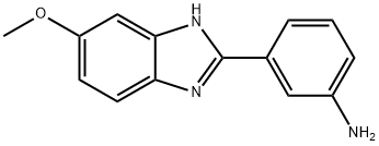 3-(5-METHOXY-1 H-BENZOIMIDAZOL-2-YL)-PHENYLAMINE 结构式