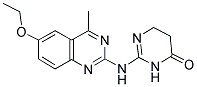 2-[(6-ETHOXY-4-METHYLQUINAZOLIN-2-YL)AMINO]-5,6-DIHYDROPYRIMIDIN-4(3H)-ONE 结构式