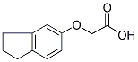 (INDAN-5-YLOXY)-ACETIC ACID 结构式