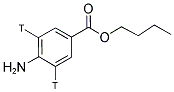 BUTYL 4-AMINOBENZOATE, [RING 3,5-3H] 结构式