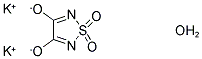 DIPOTASSIUM 1,2,5-THIADIAZOLE-3,4-DIOLATE 1,1-DIOXIDE HYDRATE 结构式