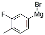 3-FLUORO-4-METHYLPHENYLMAGNESIUM BROMIDE 结构式