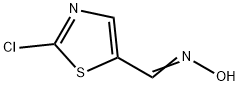2-CHLORO-1,3-THIAZOLE-5-CARBALDEHYDE OXIME 结构式