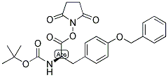 BOC-D-TYR(BZL)-OSU 结构式