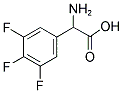 3,4,5-TRIFLUORO-DL-PHENYLGLYCINE 结构式