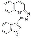 1-(1H-INDOL-3-YL)[1,2,4]TRIAZOLO[4,3-A]QUINOLINE 结构式