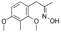 (2,4-DIMETHOXY-3-METHYLPHENYL)ACETONE OXIME 结构式