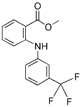 METHYL 2-(3-TRIFLUOROMETHYLPHENYLAMINO)-BENZOATE 结构式