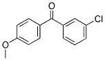 3-CHLORO-4'-METHOXYBENZOPHENONE 结构式