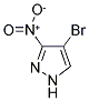 4-BROMO-3-NITRO-1H-PYRAZOLE 结构式