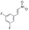 1-(3,5-Difluorophenyl)-2-nitroethene 结构式