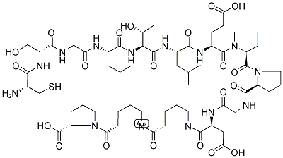 ANTI-KINESIN C2 NEUTRALIZING PEPTIDE 结构式