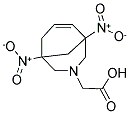 (1,5-BISNITRO-3-AZABICYCLO[3.3.1]NON-6-EN-3-YL)ACETIC ACID 结构式