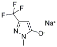 2-METHYL-5-TRIFLUOROMETHYL-2H-PYRAZOL-3-OL SODIUM SALT 结构式