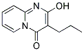 2-Hydroxy-3-propyl-4H-pyrido[1,2-a]pyrimidin-4-one 结构式
