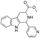 METHYL 1-(3-PYRIDINYL)-2,3,4,9-TETRAHYDRO-1H-BETA-CARBOLINE-3-CARBOXYLATE 结构式