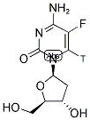 5-FLUORO-2'-DEOXYCYTIDINE-6-3H 结构式