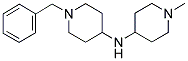 1-BENZYL-N-(1-METHYLPIPERIDIN-4-YL)PIPERIDINE-4-AMINE 结构式