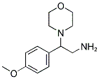 2-(4-Methoxy-phenyl)-2-morpholin-4-yl-ethylamine 结构式