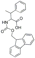 FMOC-BETA-METHYL-DL-PHENYLALANINE 结构式
