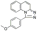 1-(4-METHOXYPHENYL)[1,2,4]TRIAZOLO[4,3-A]QUINOLINE 结构式