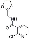 2-CHLORO-N-FURAN-2-YLMETHYL-NICOTINAMIDE 结构式