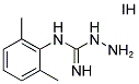 N-(2,6-DIMETHYLPHENYL)HYDRAZINE-1-CARBOXIMIDAMIDE HYDROIODIDE 结构式