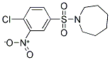 1-(4-CHLORO-3-NITRO-BENZENESULFONYL)-AZEPANE 结构式