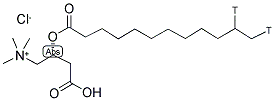 LAUROYL CARNITINE CHLORIDE [LAUROYL-11,12-3H] 结构式