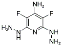 4-Amino-3,5-difluoro-2,6-dihydrazinopyridine 结构式