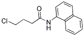 4-CHLORO-N-(1-NAPHTHYL)BUTANAMIDE 结构式
