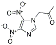 1-(4,5-DINITRO-1H-IMIDAZOL-1-YL)ACETONE 结构式